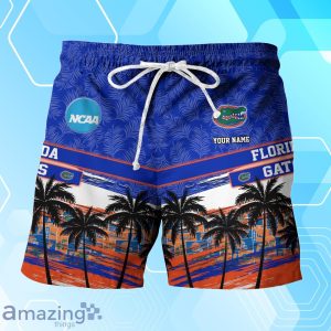 Florida Gators Sport Team Hawaiian Shirt & Short Vintage Tropical Custom Name image Florida Gators Sport Team Hawaiian Shirt & Short Vintage Tropical Custom Name Product Photo 3