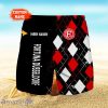 Fortuna Dusseldorf Logo Print 3D Short Hawaiian Trending Summer For Men