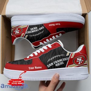 San Francisco 49ers Personalized Name Air Force Sneakers Shoes Ultra Shoes Limited Gift For Fans Product Photo 3
