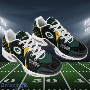 Green Bay Packers Air Cushion Sports Shoes Custom Name Gifts For Football Fan Product Photo 2