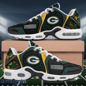Green Bay Packers Air Cushion Sports Shoes Custom Name Gifts For Football Fan Product Photo 1