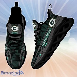 Green Bay Packers Custom Name Clunky Max Soul Sneakers Product Photo 4