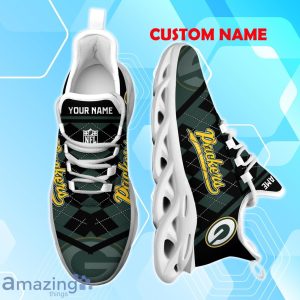 Green Bay Packers Max Soul Shoes with Custom Name Option A New Trend for Fans image Green Bay Packers Max Soul Shoes with Custom Name Option - A New Trend for Fans Product Photo 2