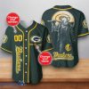 Green Bay Packers NFL Custom Number & Name Baseball Jersey For Fans