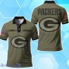 Green Bay Packers NFL Polo Shirt Custom Your Name For Fans