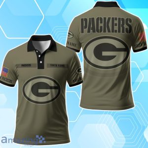 Green Bay Packers NFL Polo Shirt Custom Your Name For Fans Product Photo 1