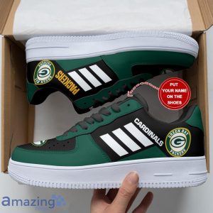 Green Bay Packers Personalized Name Sneakers Air Force Shoes Team Shoes Product Photo 3