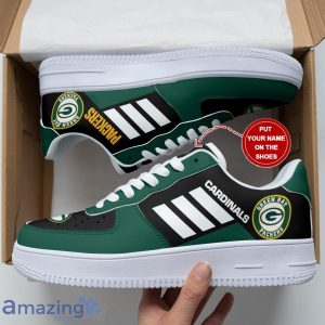 Green Bay Packers Personalized Name Sneakers Air Force Shoes Team Shoes Product Photo 4