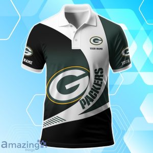 Green Bay Packers Polo Shirt Custom Name Sport 3D Clothings For Fans Product Photo 2