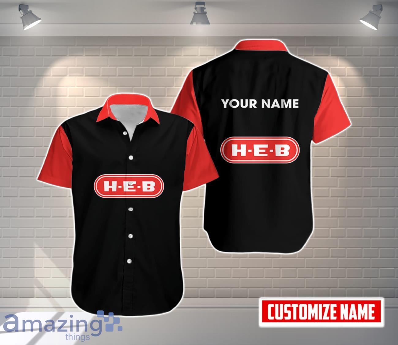 H E B Hawaiian Shirt Custom Name Edition For Men Women image H-E-B Hawaiian Shirt Custom Name Edition For Men Women Product Photo 1