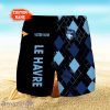 Havre Athletic Club Logo Print 3D Short Hawaiian Trending Summer For Men