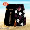 Heart of Midlothian F.C. Logo Print 3D Short Hawaiian Trending Summer For Men