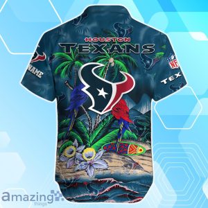 Houston Texans Hawaiian Shirt Summer Gifts For Fans Custom Name image Houston Texans Hawaiian Shirt Summer Gifts For Fans Custom Name Product Photo 3