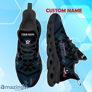 Houston Texans Max Soul Shoes with Custom Name Option - A New Trend for Fans Product Photo 1