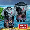Houston Texans NFL Hawaiian Shirt Custom Name Impressive Gift For Men And Women