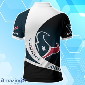 Houston Texans Polo Shirt Custom Name Sport 3D Clothings For Fans Product Photo 3