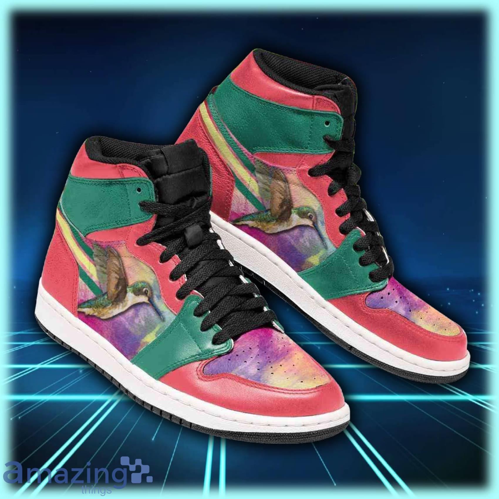 Hummingbird Air Jordan Hightop Shoes For Men And Women image Hummingbird Air Jordan Hightop Shoes For Men And Women Product Photo 1