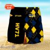 HV71 Logo Print 3D Short Hawaiian Trending Summer For Men