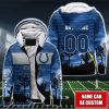 Indianapolis Colts 3D Shirt Hoodie All Over Print Custom Number & Name