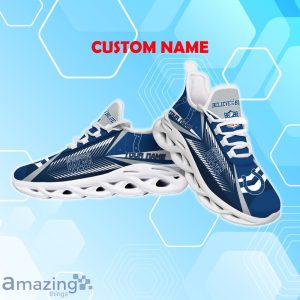 Indianapolis Colts Max Soul Shoes with Custom Name Option - Sport Gifts for Fans Product Photo 3