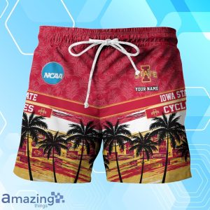 Iowa State Cyclones Sport Team Hawaiian Shirt & Short Vintage Tropical Custom Name image Iowa State Cyclones Sport Team Hawaiian Shirt & Short Vintage Tropical Custom Name Product Photo 3