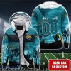 Jacksonville Jaguars 3D Shirt Hoodie All Over Print Custom Number & Name