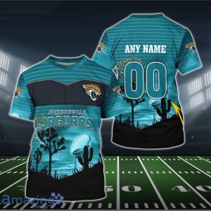 Jacksonville Jaguars 3D Shirt Hoodie All Over Print Custom Number & Name Product Photo 3