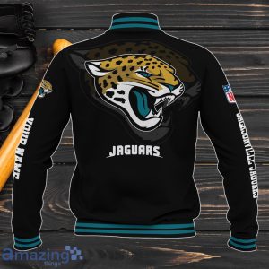 Jacksonville Jaguars Baseball Jacket Custom Name Sport Gifts For Fans Product Photo 3