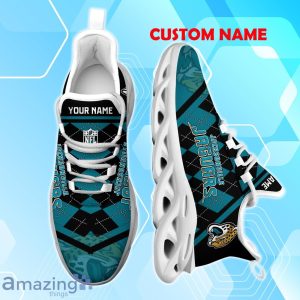 Jacksonville Jaguars Max Soul Shoes with Custom Name Option - A New Trend for Fans Product Photo 2