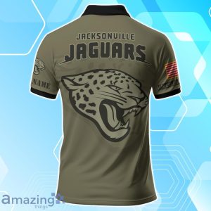 Jacksonville Jaguars NFL Polo Shirt Custom Your Name For Fans Product Photo 2