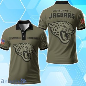 Jacksonville Jaguars NFL Polo Shirt Custom Your Name For Fans Product Photo 1