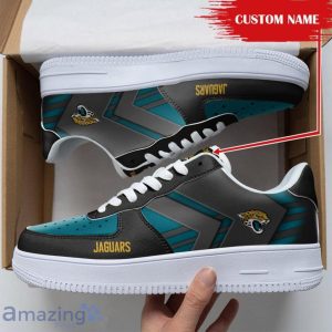 Jacksonville Jaguars Personalized Name Air Force Sneakers Shoes Sport Shoes For Men Women Product Photo 1