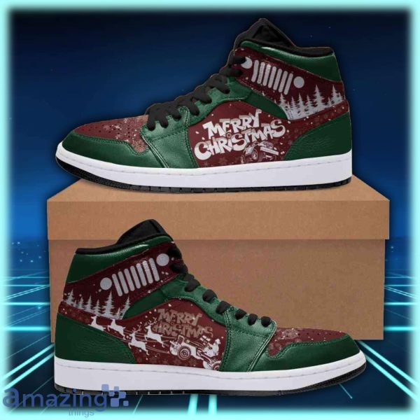 Jeep Christmas Air Jordan Hightop Shoes For Men And Women Product Photo 1