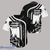 Jeep Printing 3D Printing Baseball Jersey Shirt For Men Women