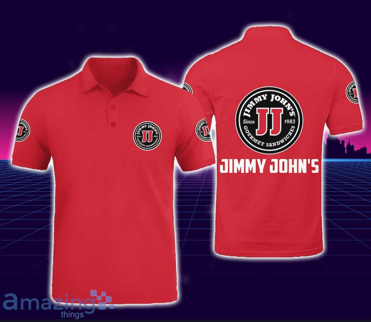 Jimmy John's 3D Polo Shirt Golf Lover Gift Polo Shirt For Men Women image Jimmy John's 3D Polo Shirt Golf Lover Gift Polo Shirt For Men Women