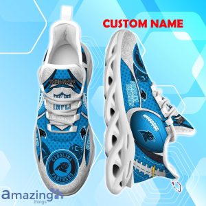 Carolina Panthers NFL Fan Edition Custom Name Max Soul Comfort Shoes Product Photo 4