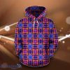 Kaleidoscope Purple Orange 3D Hoodie Special Gift For Men And Women
