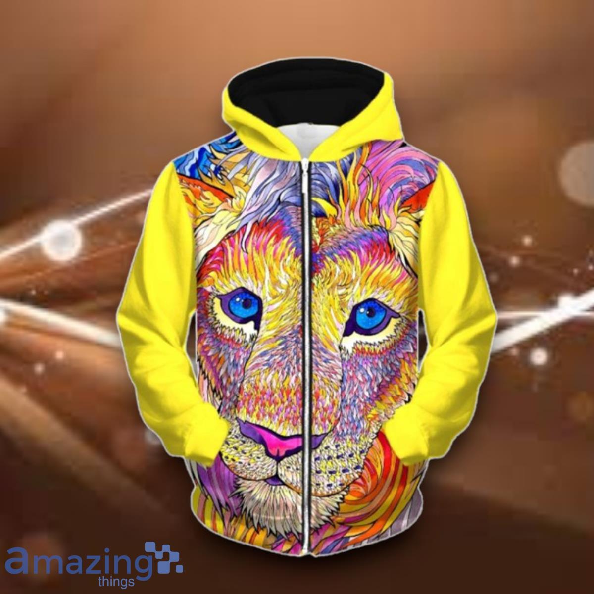 Kaleidoscopic King Up 3D Hoodie Special Gift For Men Women image Kaleidoscopic King Up 3D Hoodie Special Gift For Men Women Product Photo 1