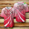 Kansas City Chiefs 3D Mascot Baseball Jersey Custom Number And Name