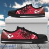 Kansas City Chiefs Canvas Low Top Shoes New Trend