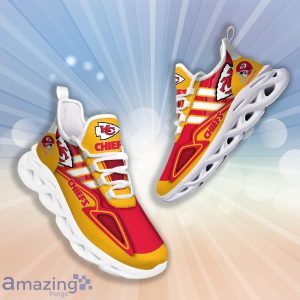 Kansas City Chiefs Custom Name Clunky Max Soul Shoes Product Photo 2