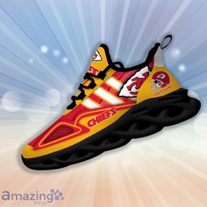 Kansas City Chiefs Custom Name Clunky Max Soul Shoes Product Photo 3