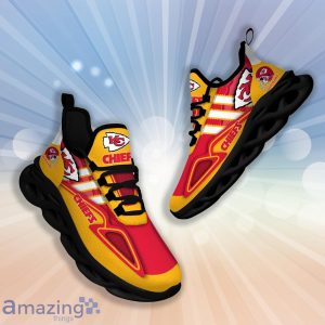 Kansas City Chiefs Custom Name Clunky Max Soul Shoes Product Photo 1