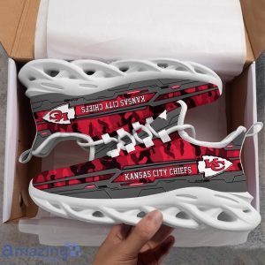 Kansas City Chiefs Custom Name Clunky Max Soul Sneakers image Kansas City Chiefs Custom Name Clunky Max Soul Sneakers Product Photo 3
