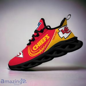 Kansas City Chiefs Custom Name Max Soul Shoes Best Sneakers For Fans Product Photo 3