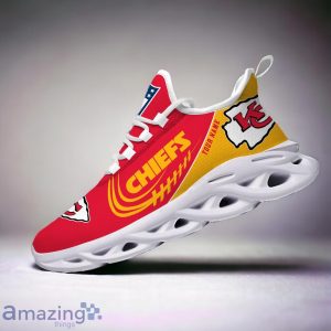 Kansas City Chiefs Custom Name Max Soul Shoes Best Sneakers For Fans Product Photo 4