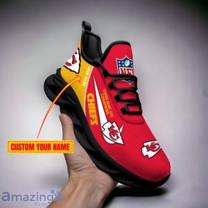 Kansas City Chiefs Custom Name Max Soul Shoes Special Edition Sneakers Best Gift For Fans Product Photo 1