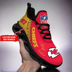 Kansas City Chiefs Custom Name Max Soul Shoes Special Edition Sneakers Gift For Fans Product Photo 3