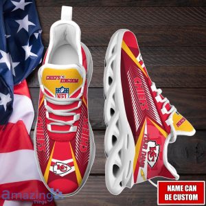 Kansas City Chiefs Max Soul Shoes with Custom Name Option - Sport Gifts for Fans Product Photo 4