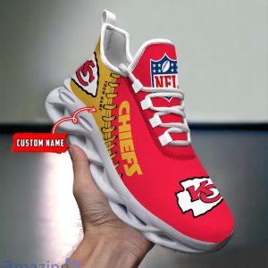 Kansas City Chiefs New Design Max Soul Shoes Custom Name For Fans Product Photo 1